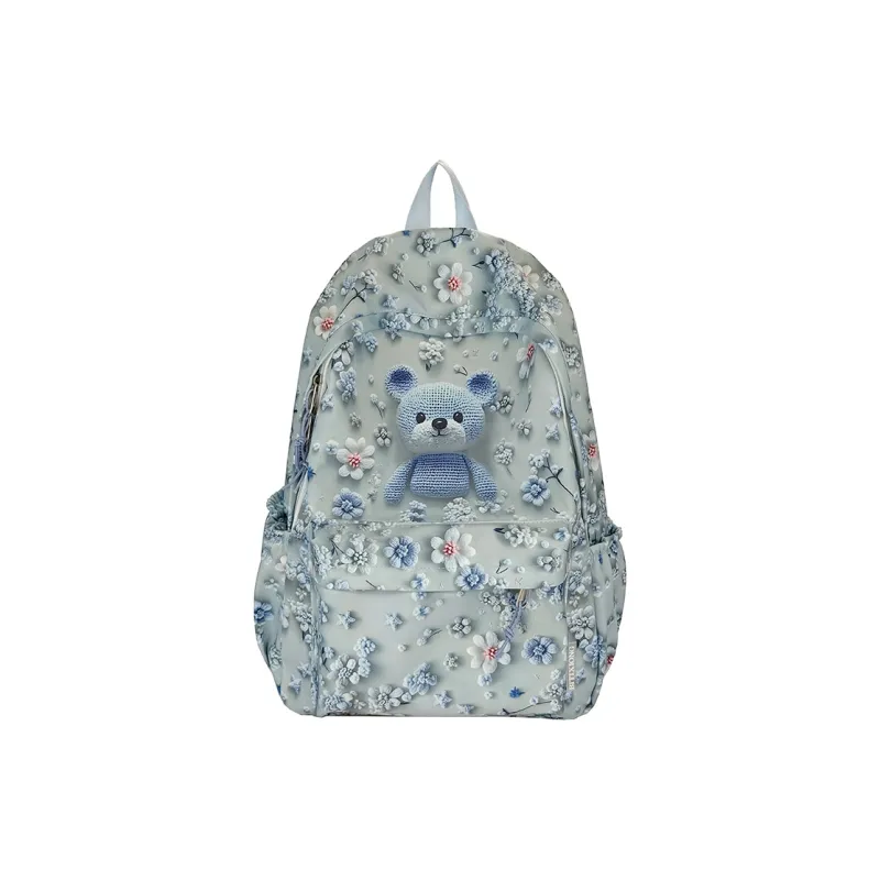 Moonshine Oxford Backpack Unisex Pink/Blue/Purple/Yellow-3