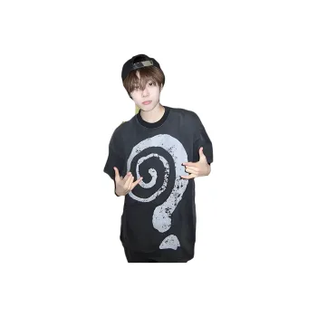 PVPVPV T Shirts Unisex Washed Black