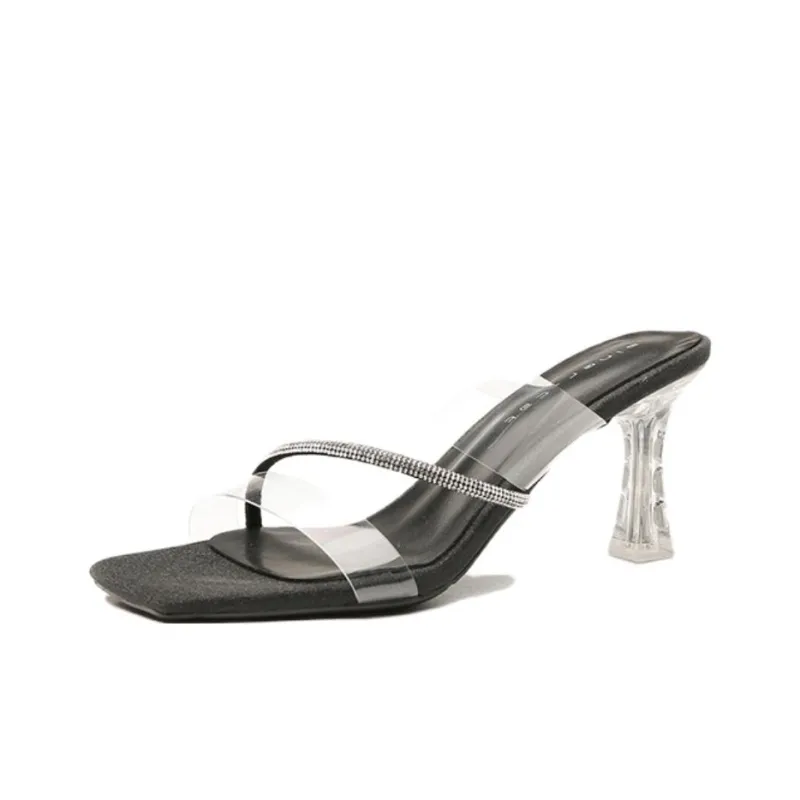 Than Than Me Rubber Sole Slip Resistant Slide Slippers Women's-0