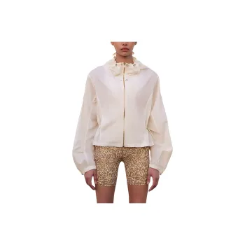 Particle Fever Breathable UV Protection Sun Protection Clothing Women's Cashmere White