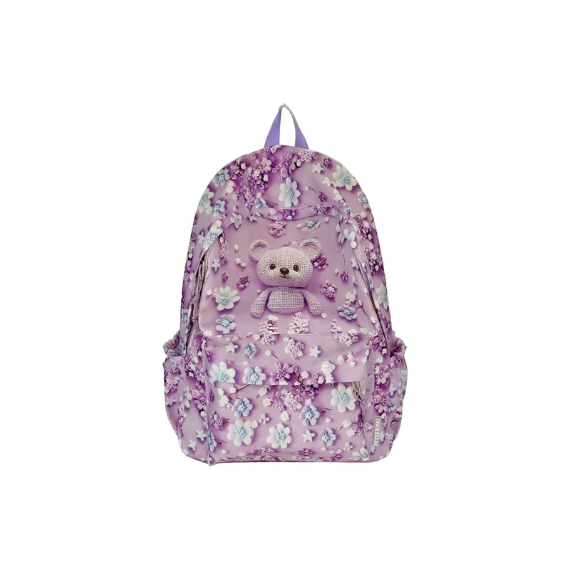 Moonshine Oxford Backpack Unisex Pink/Blue/Purple/Yellow-6