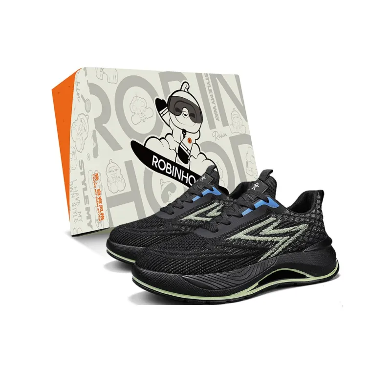 ROBINHOOD Cushioning, Slip Resistant, Abrasion Resistant, Coverage, Support Low Top Casual Shoes Men's-12