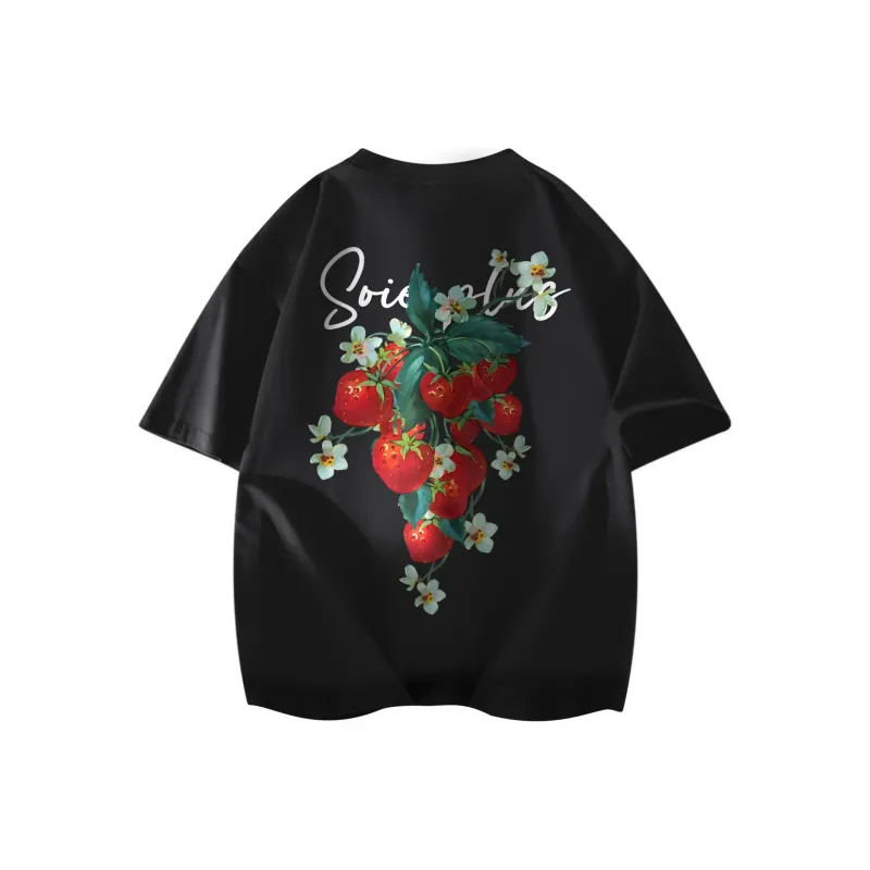 SOIE T-Shirts Unisex Black-0