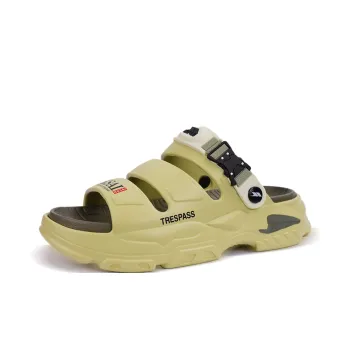 TRESPASS Beach Sandals Men Black, White, Beige, Green, Blue