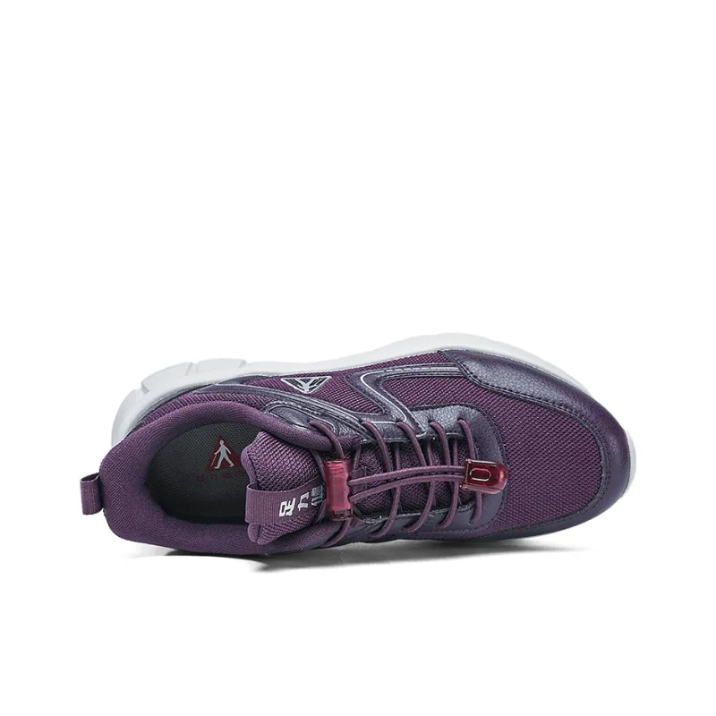 ZULIZ Sports Elderly Shoes Casual Shoes Women's Low Top Dark Reddish Purple/Black White/Pink/Light Purple-15