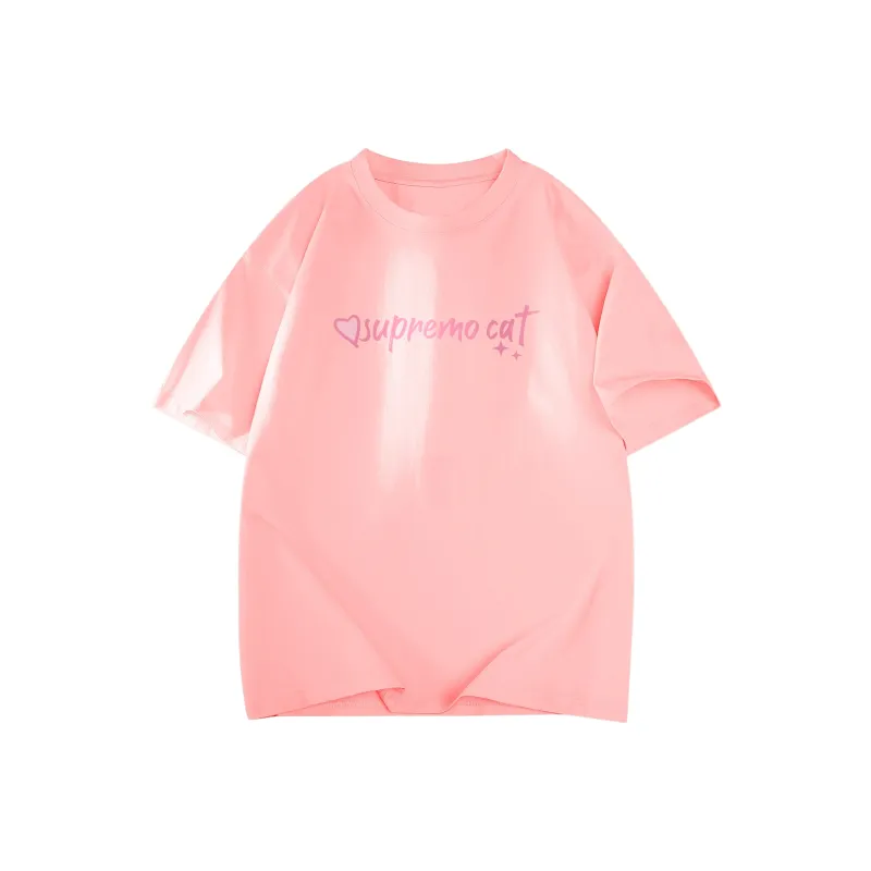 Supremo Cat T Shirts Unisex-5