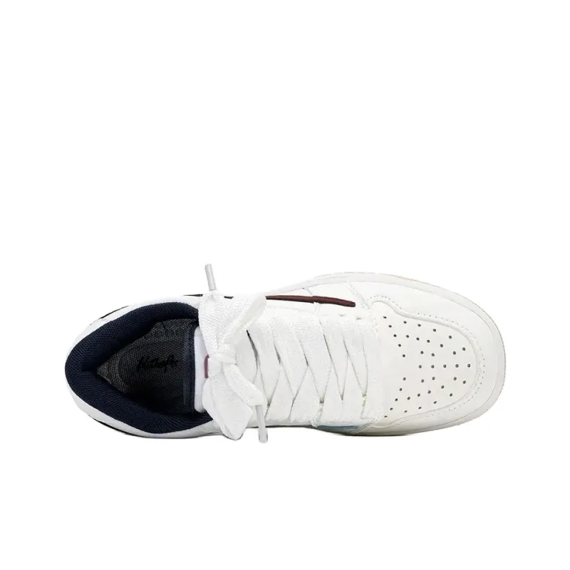 ALI THE FOX Slip Resistant, Abrasion Resistant, Balance, Lightweight, Breathable Low Top Skateboard Shoes Unisex-23