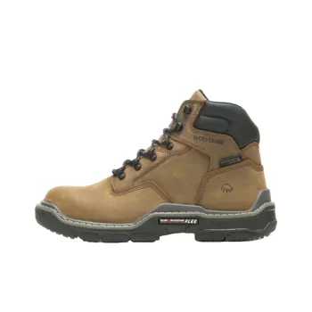 WOLVERINE Waterproof And Wear resistant Short Outdoor Boots Men's Brown
