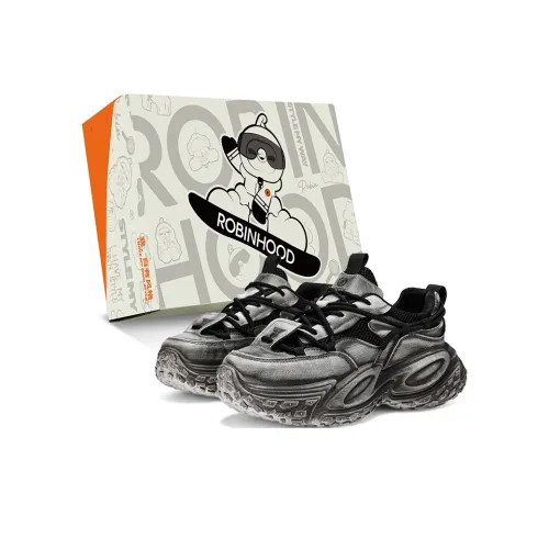 ROBINHOOD Cushioning, Slip Resistant, Abrasion Resistant Support Low Top Chunky Sneakers Men's