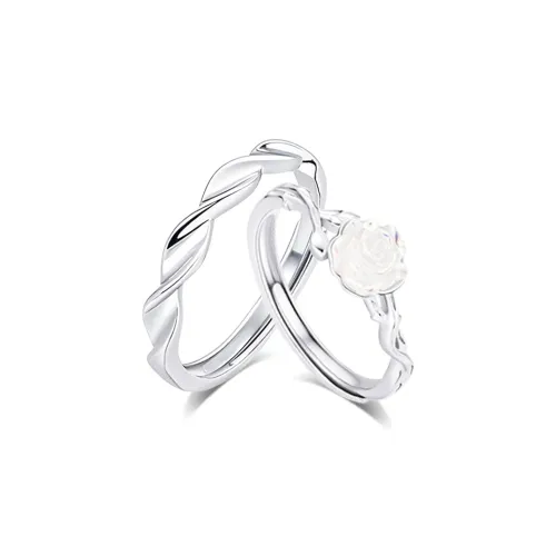 KUMET Sterling Silver Rings Unisex