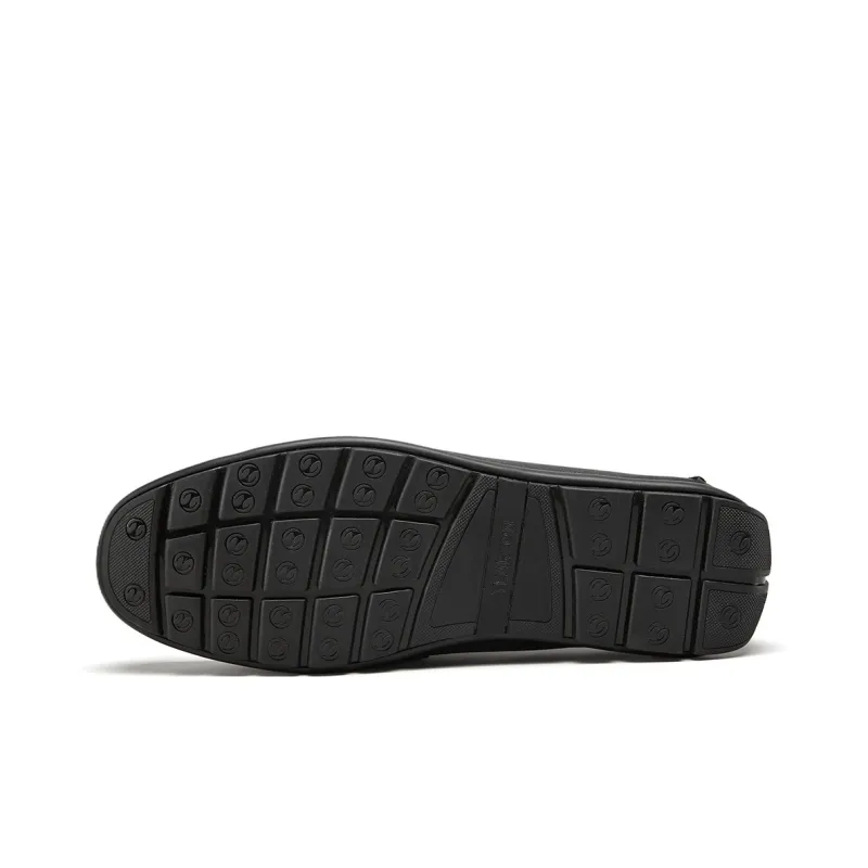 YEARCON Men's Casual Shoes Men Low Top Brown-3