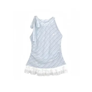KYKW T Shirts Women's Light Blue