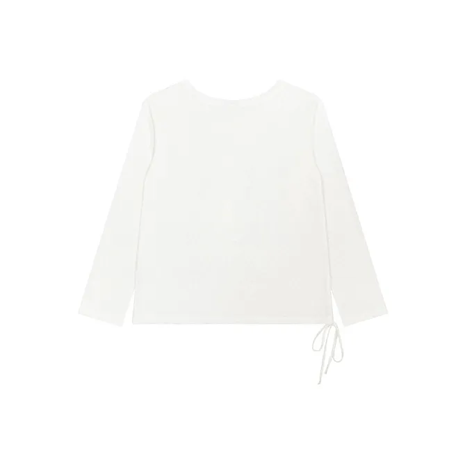 1ESS LA MODE Drop Shoulder Sleeve T Shirt Women's-1