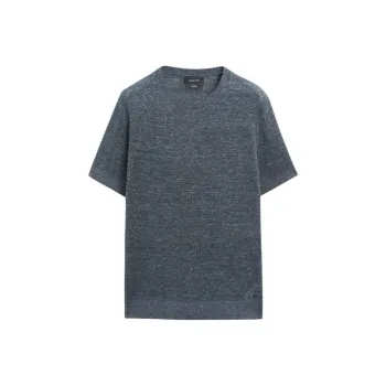 Massimo Dutti T Shirts Men Gray