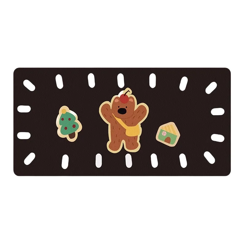 DANYIN V SION Line Kitten Extra Large Women's Office Study Gaming Computer Keyboard Leather Desk Mats Mouse Pads-18
