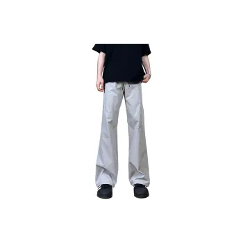 DARK HORSE Casual Pants Unisex Light Gray