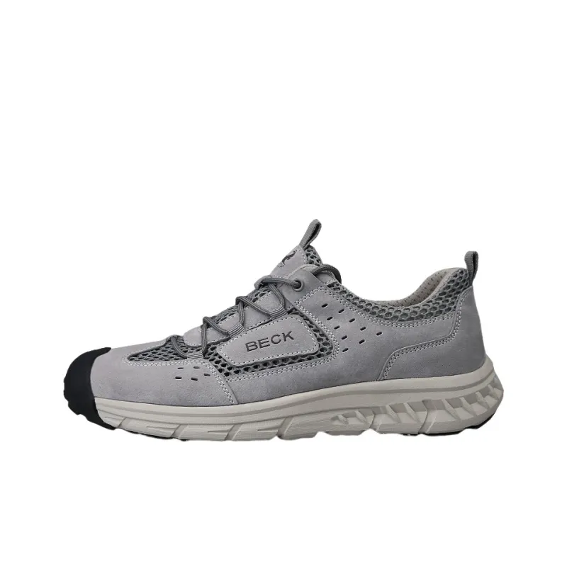 BECK Shock Absorbers With Slip Resistant And Abrasion Resistant Properties Low Top Casual Shoes Men's-1