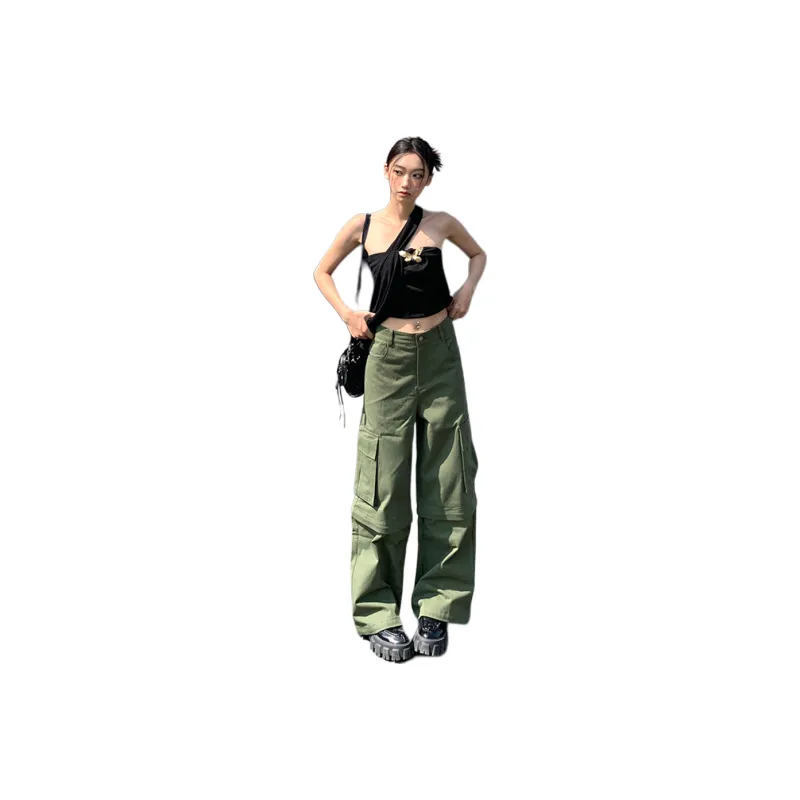 Zomuros Casual Pants Women's Army Green-0
