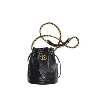 CHANEL Drawstring Shoulder Bags