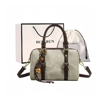 Bullrun Microfiber Synthetic Leather Shoulder Bag, Crossbody Bag, Handbag Women's Green