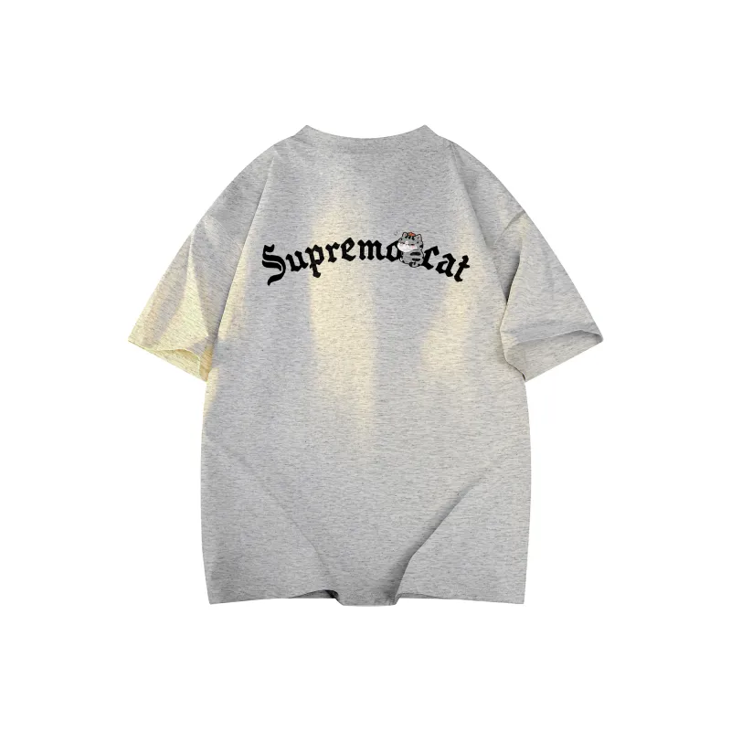 Supremo Cat T Shirts Unisex-16