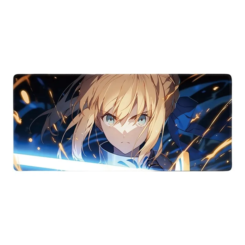 DANYIN Fate Extra Large Saber Anime Table Mats For Esports Gaming Computer Keyboard Mouse Pad Home Use Mouse Pads-33