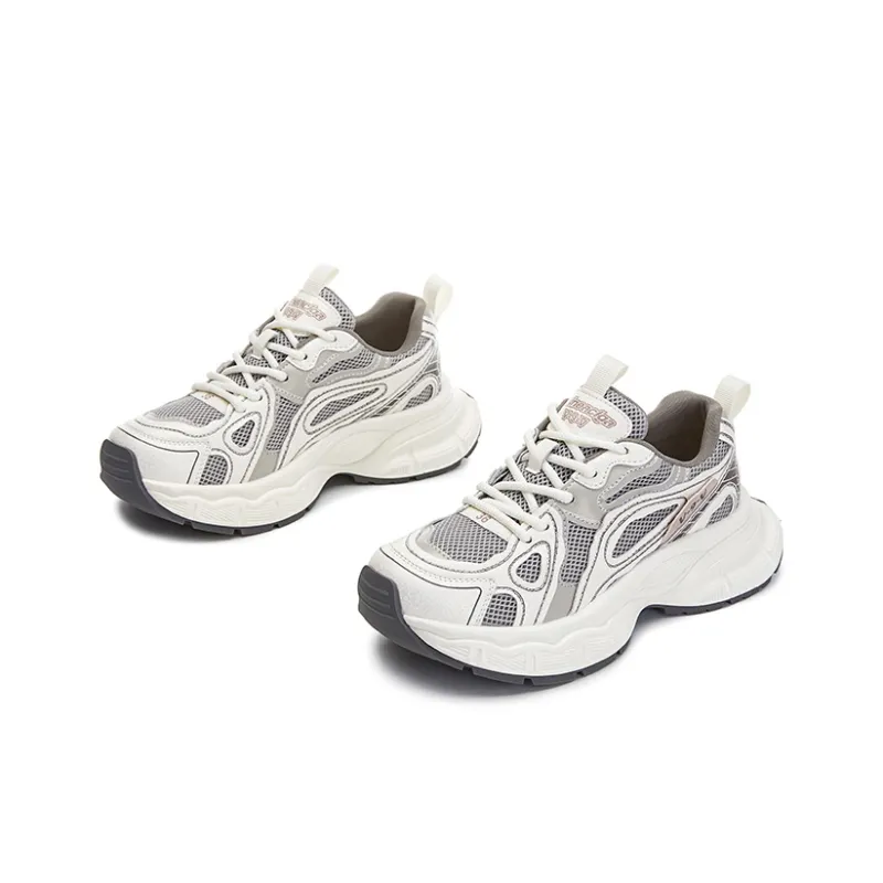 PLO CART Abrasion Resistant Low Top Chunky Sneakers Women's-8