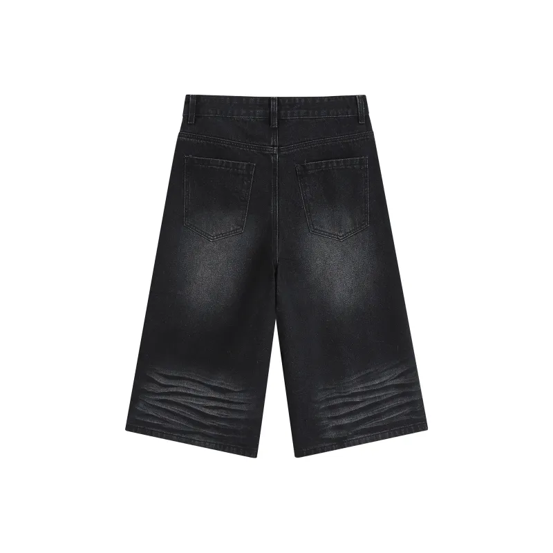 Double Dealer Denim Shorts Unisex-1