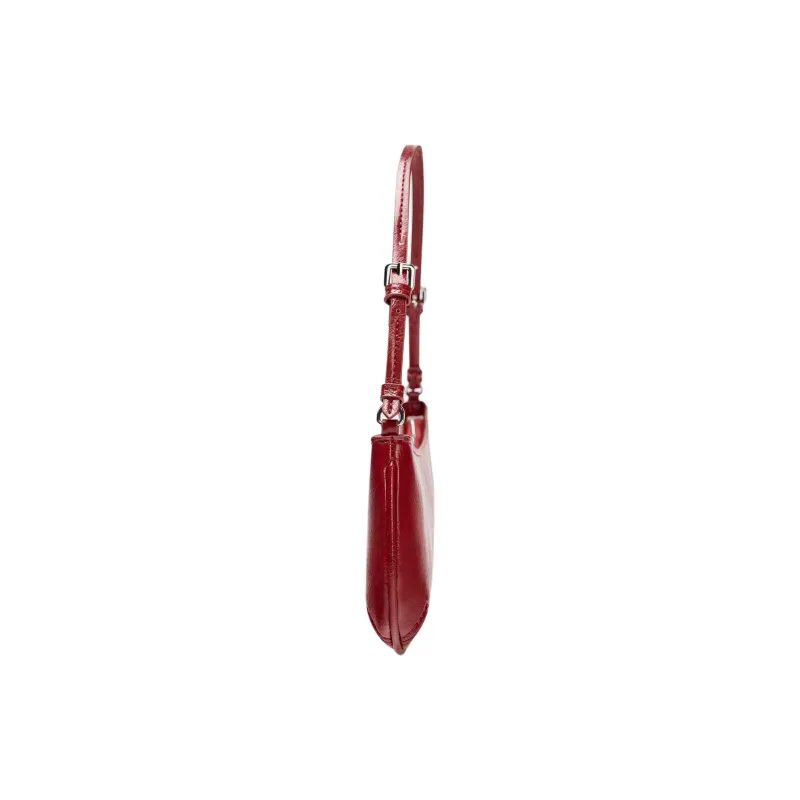 ZARA PU Shoulder Bag, Handbag, Shoulder Bag Trumpets Women's Red-1