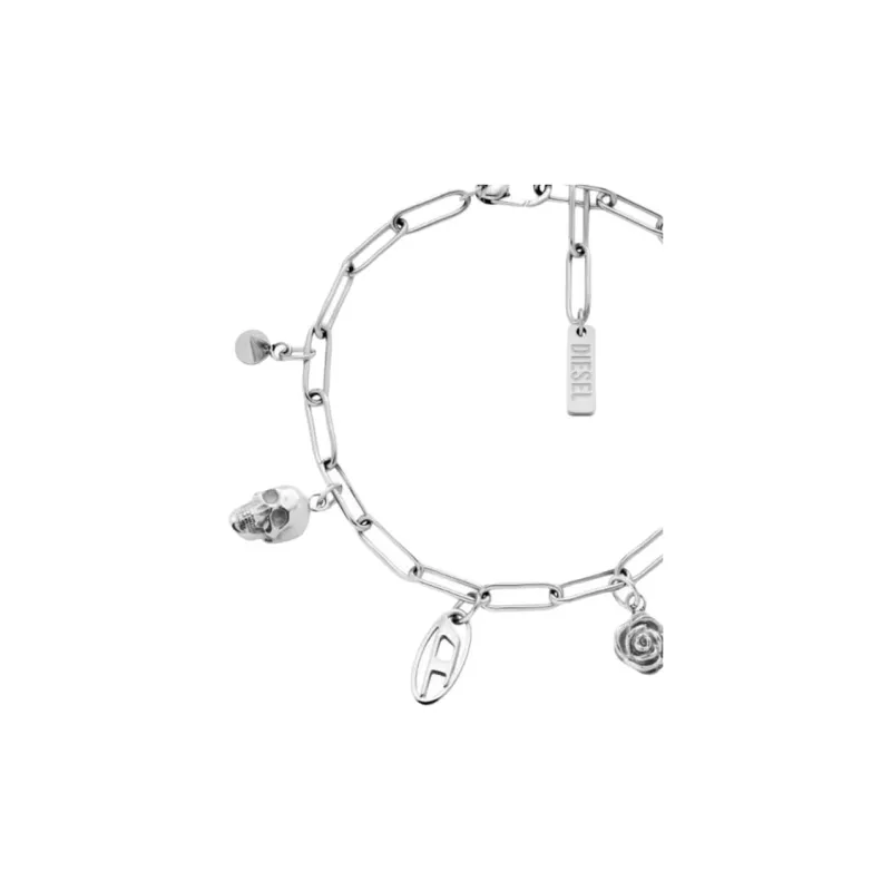 DIESEL Charm detail Bracelet-1
