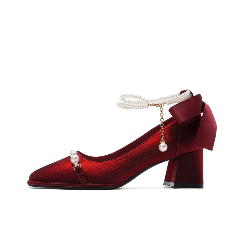 KATHRYN WILSON Chunky Heel High Heels 5cm Women's-7