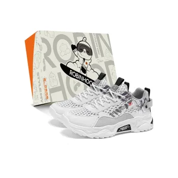 ROBINHOOD Slip Resistant, Abrasion Resistant, Breathable, Lightweight Low Top Casual Shoes Men's Box Included