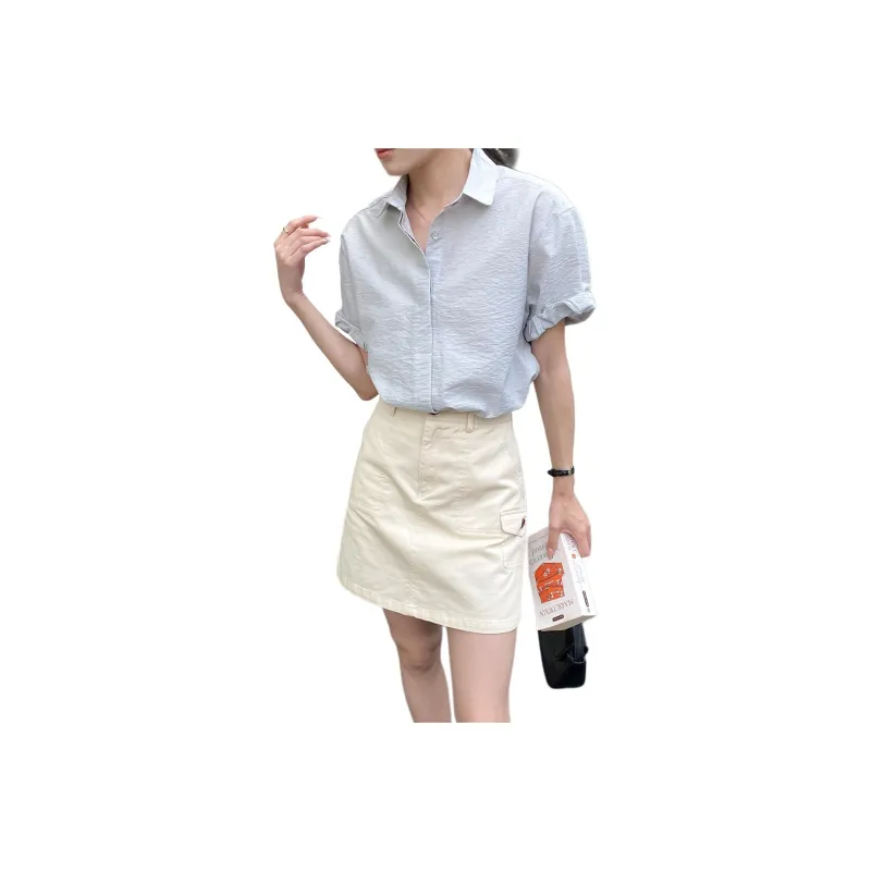 ONE SHALLOW Casual Short Skirts Women's-4