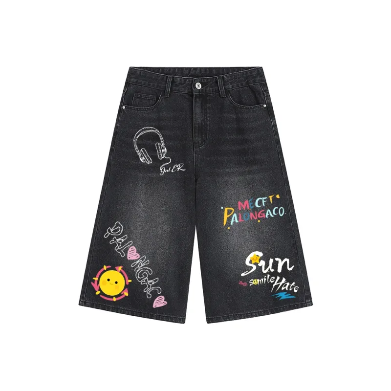 PAL ONGACO Denim Shorts Unisex-6