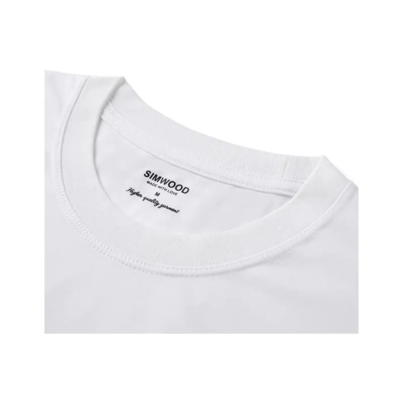 SIMWOOD T Shirts Men-4