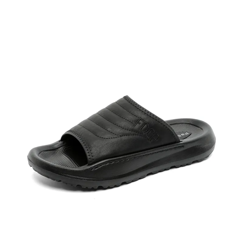 SOBB Slide Slippers Men's Black-0
