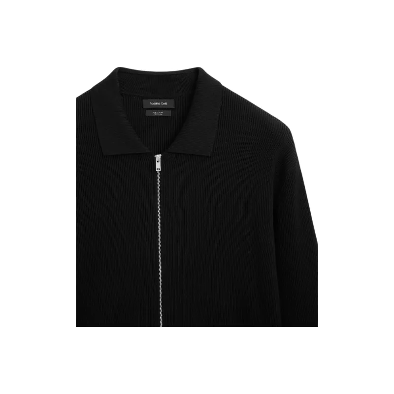 Massimo Dutti Knitwear Men's Black-2