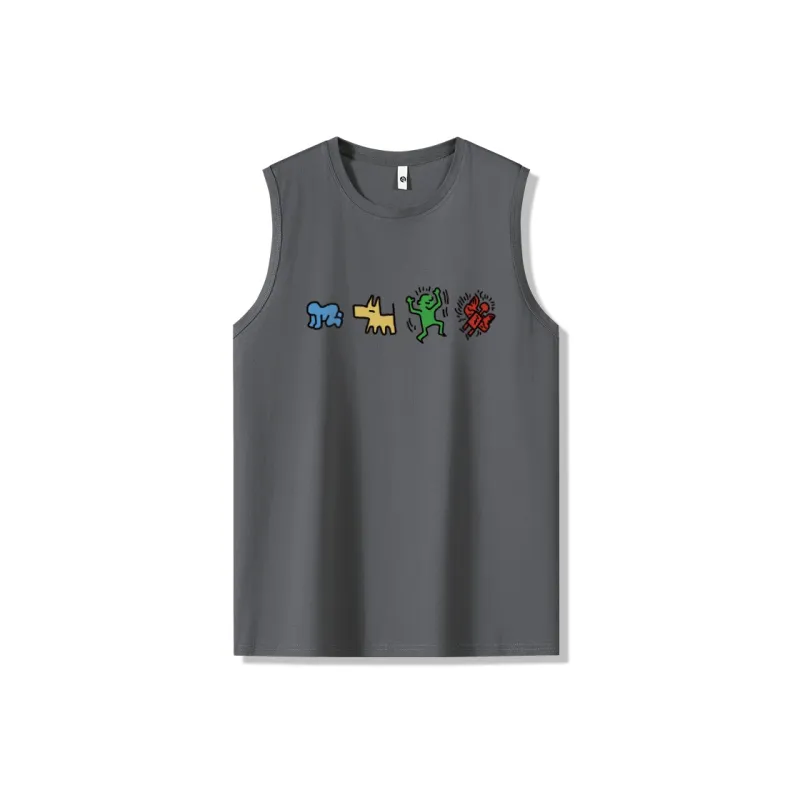 Cotton Gene Tank Tops Unisex-6