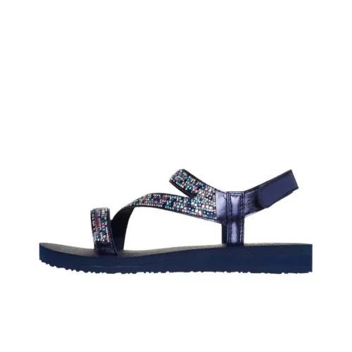 Skechers Meditation Roman Sandals Women's Blue