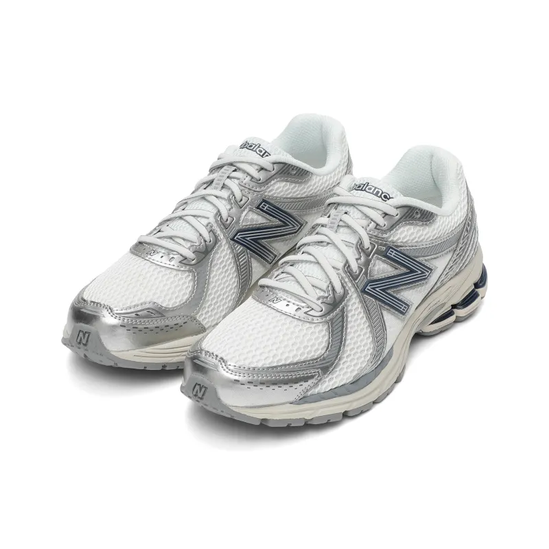 New Balance 860 Breathable, Coverage, Support, Balance, Lightweight Low Top Casual Shoes Unisex Silver-2