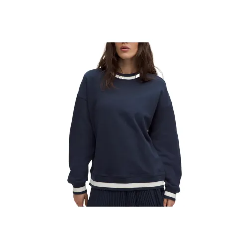 Lululemon Perfectly Oversized Sweater Women's Dark Blue Club Blue/Light Ivory