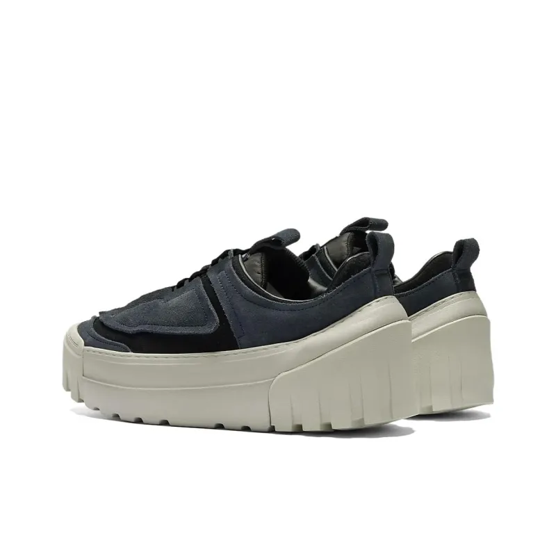 Onitsuka Tiger CHUNKY RUNNER Anti Slip Wear Resistant Low Top Casual Shoes Unisex Black-1