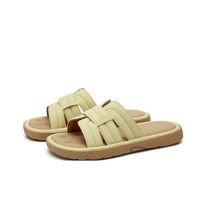 DAPHNE Rubber Sole Quiet Slide Slippers Women's-2