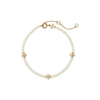 TORY BURCH Brass Bracelets Unisex Gold