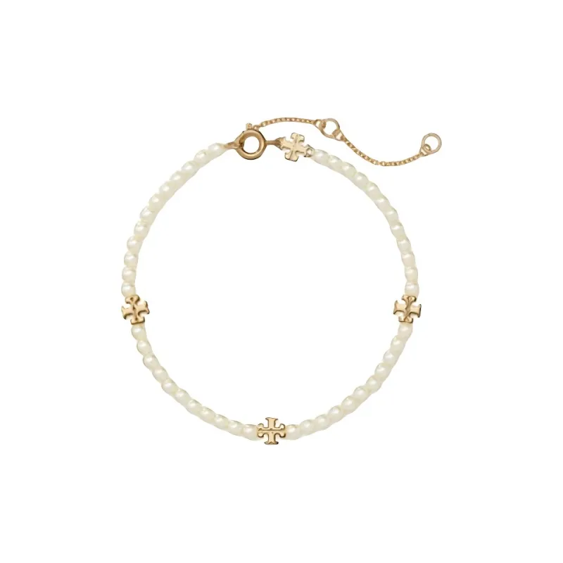 TORY BURCH Brass Bracelets Unisex Gold-0