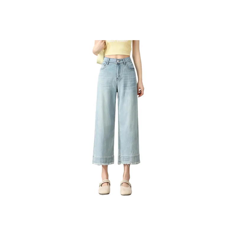 SITOL Denim Shorts Women's Blue-0