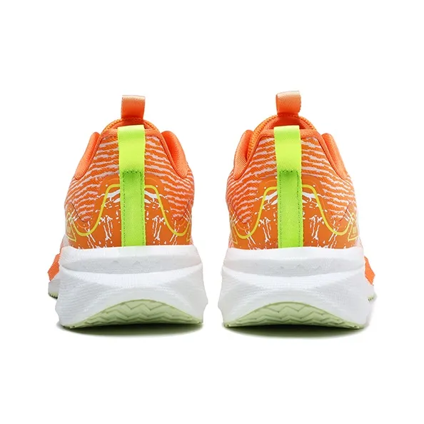 AVJV Running Shoes Men Low Top Orange-3