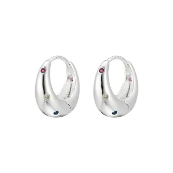 EAR PARTNER 925 Sterling Silver Earrings Women's