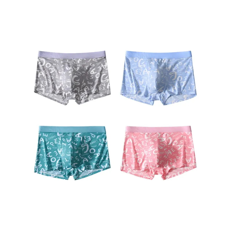 PLANDOO Underpants Men's 4 Pack-6