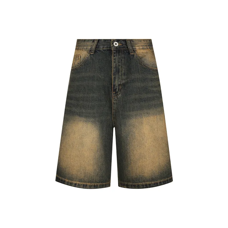 COOLALPACA Denim Shorts Unisex-0